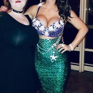 Mermaid costume handmade